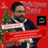 Holiday Bundle: (4) 1 on 1 Sessions with Marshall + 1 Month Power Hour + January (2) Day Bootcamp